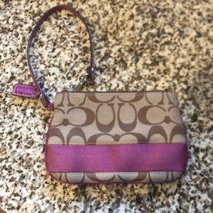 Coach wristlet